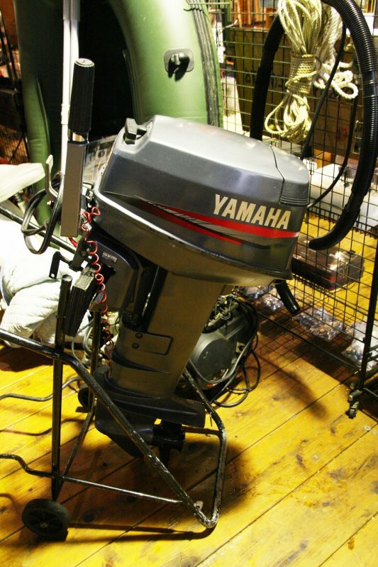 中古 船外機 Yamaha ヤマハ 25馬力
