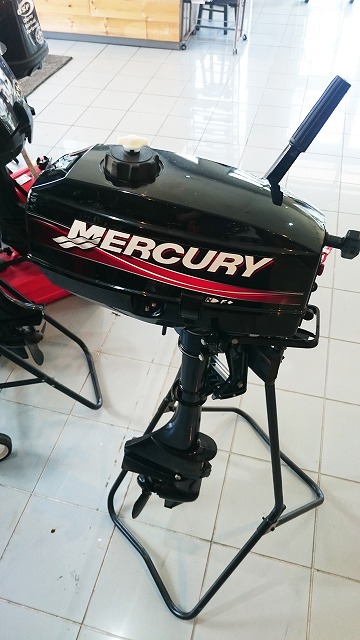 中古 船外機 MERCURY（マーキュリー）2馬力（3.3馬力改造）