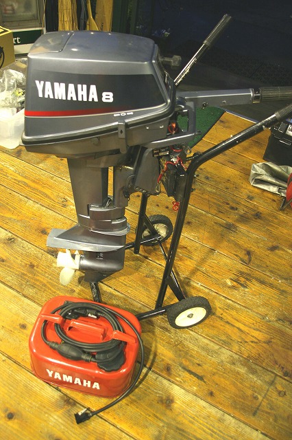 中古 船外機 YAMAHA（ヤマハ） 8馬力