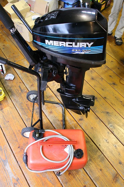 中古船外機 MERCURY（マーキュリー）Sea Pro10 （15馬力改造）