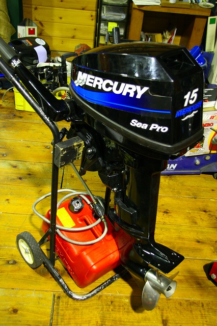 中古 船外機 MERCURY（マーキュリー）Sea Pro 10馬力