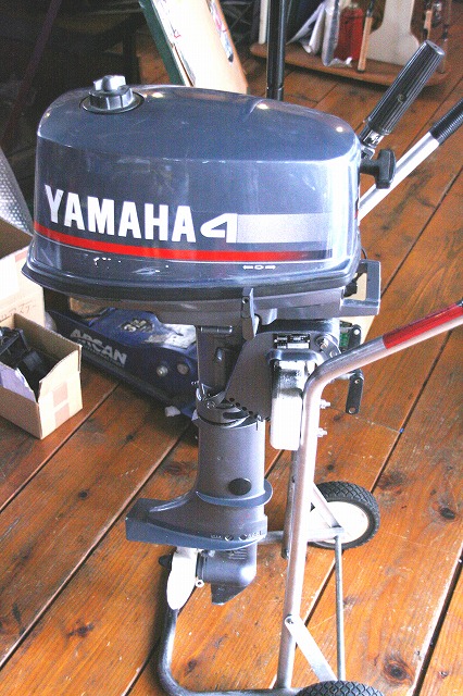 中古 船外機 YAMAHA（ヤマハ） 4馬力